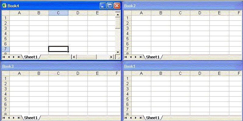 Viewing Multiple Excel Workbooks View Different Workbooks In Excel